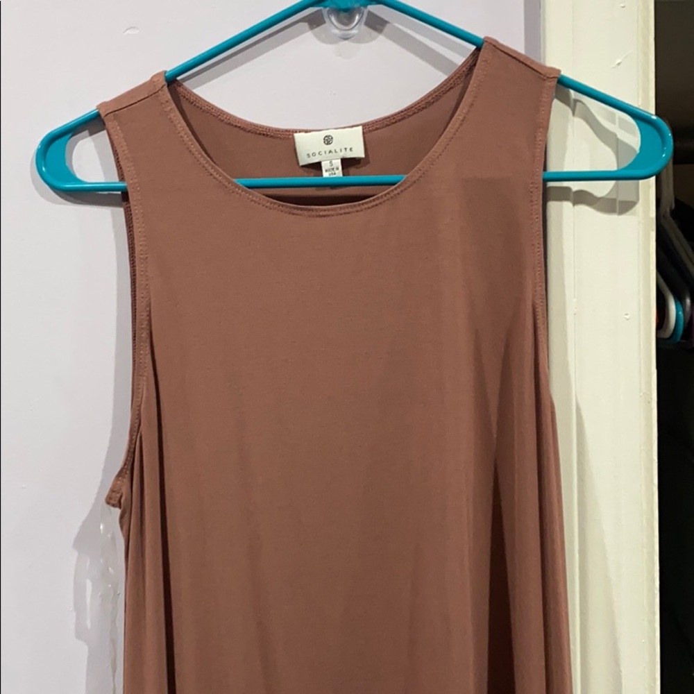 Socialite Small sleeveless tshirt dress